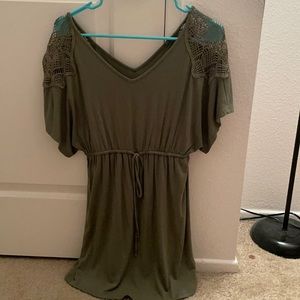 Lace Detail Maternity Dress